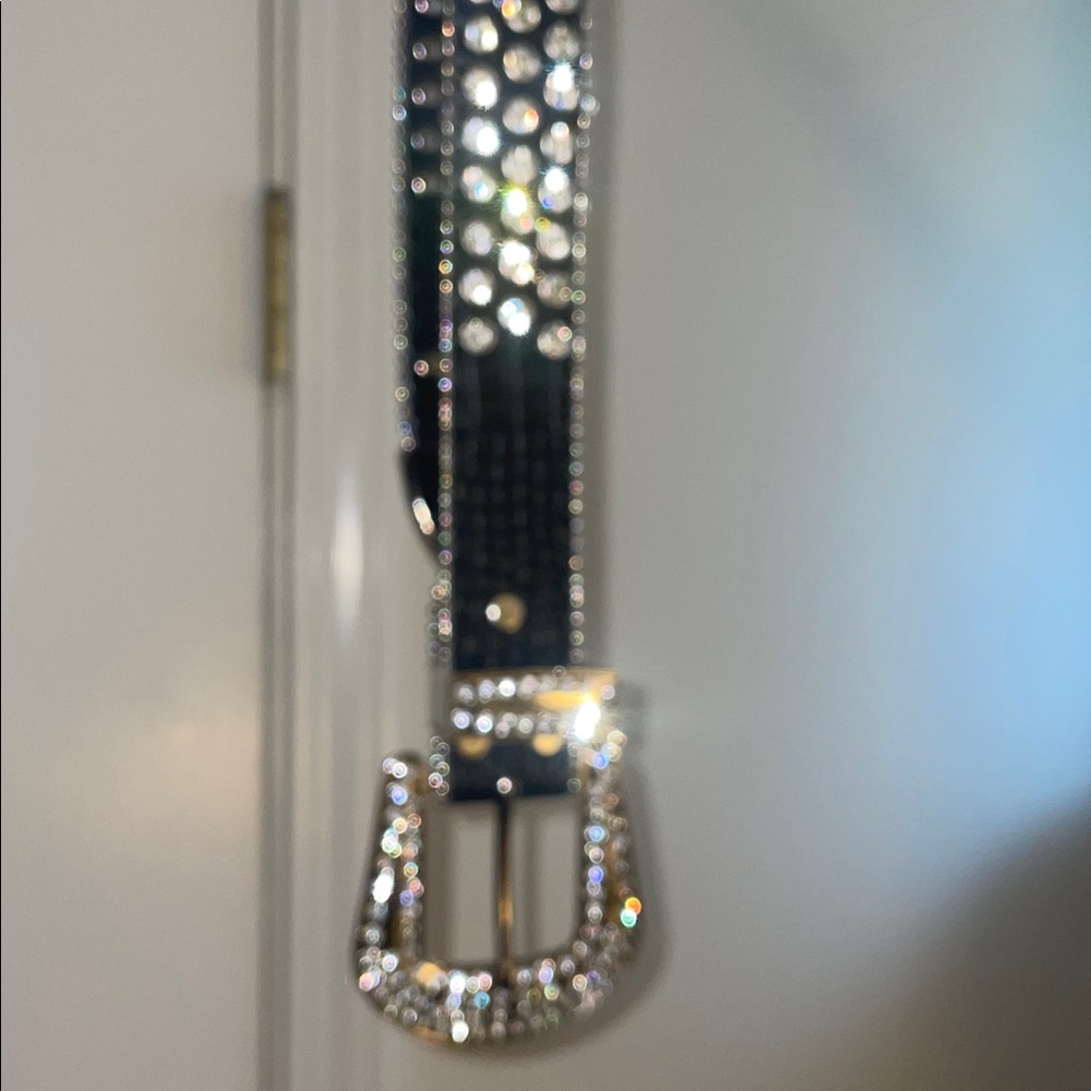 Black Belt with gems